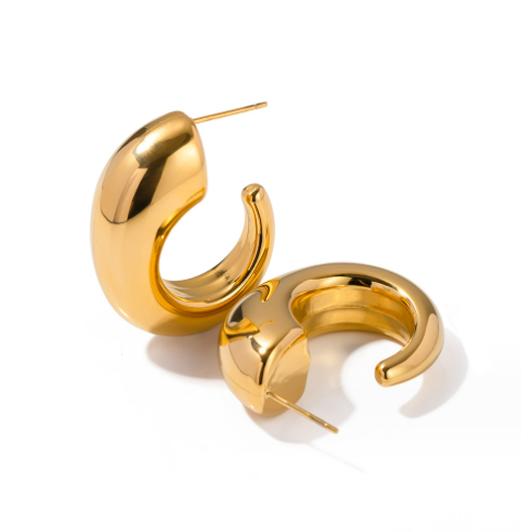 Hollow Hoop Earrings