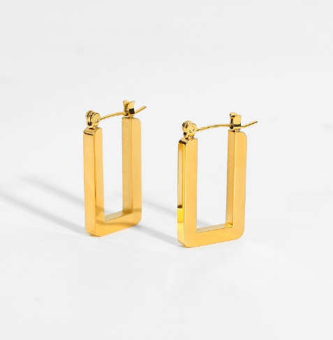 Square Hoop Earrings