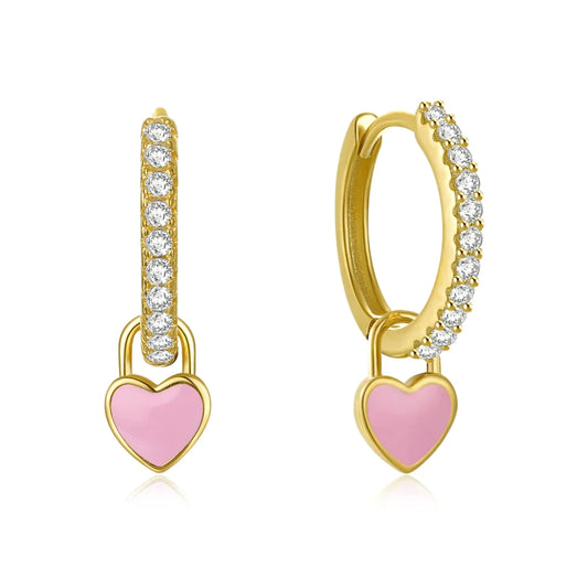 Candy Heart Earrings