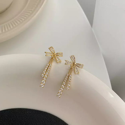 Sparkling Butterfly Earrings