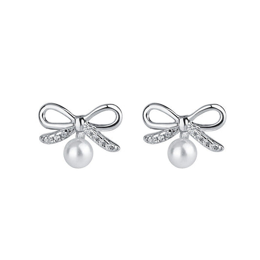 Bow Tie Stud Earrings