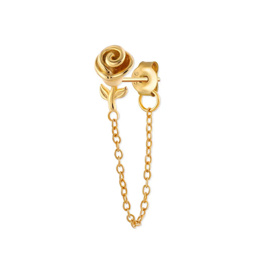 Viva Rose Connected Earring